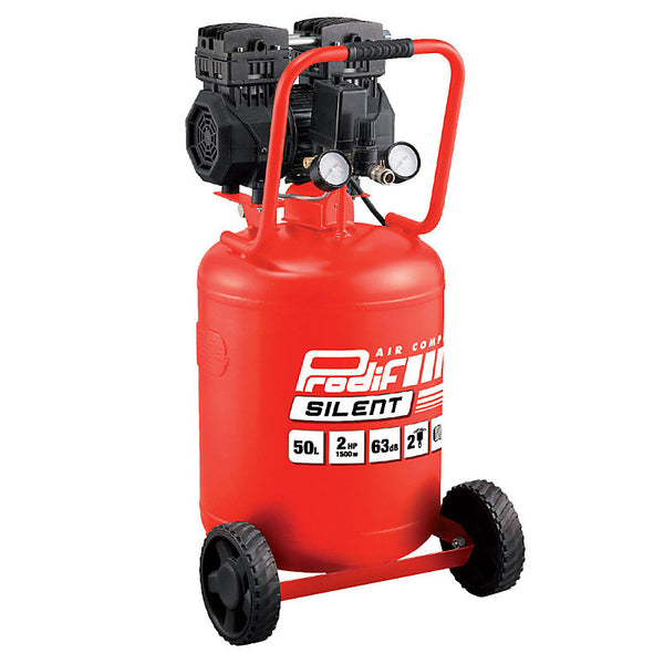 Compresseur Vertical Silencieux 50L Seconde Life Grade A+ – 2CV Haute Performance PRODIF SIL750V